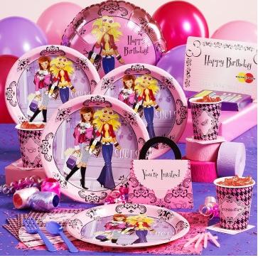 Birthday Cake  on Fashionista Basic Party Pack Birthday Child S Starring Role There Is