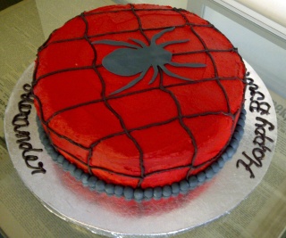 Birthday Cake  on Superhero Themed Cakes     Linda Kaye   S Partymakers