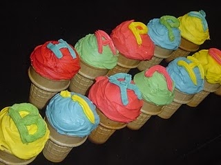 Ice Cream Cone Cakes